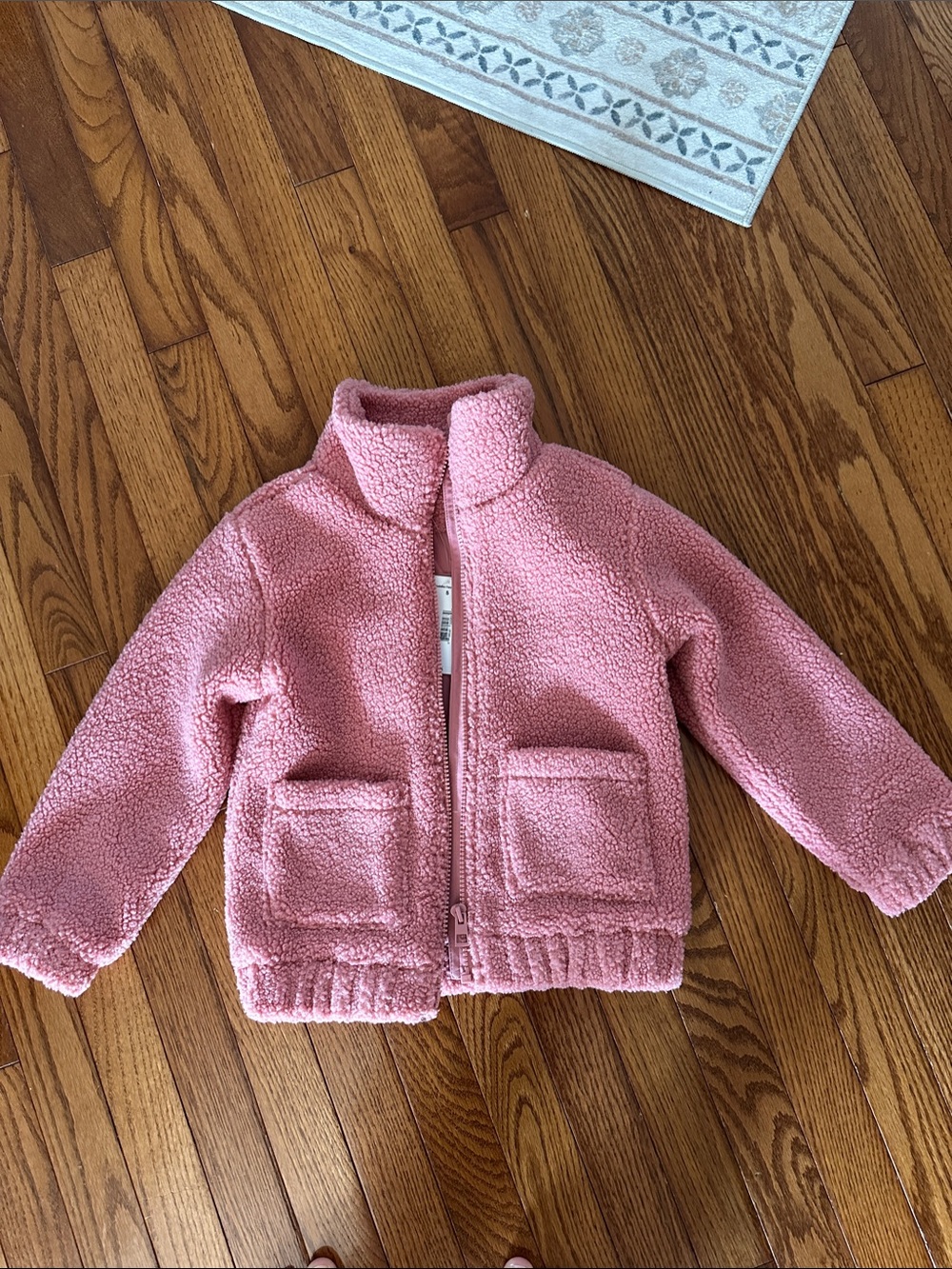 Joe Fresh Pink Sherpa Kids Jacket